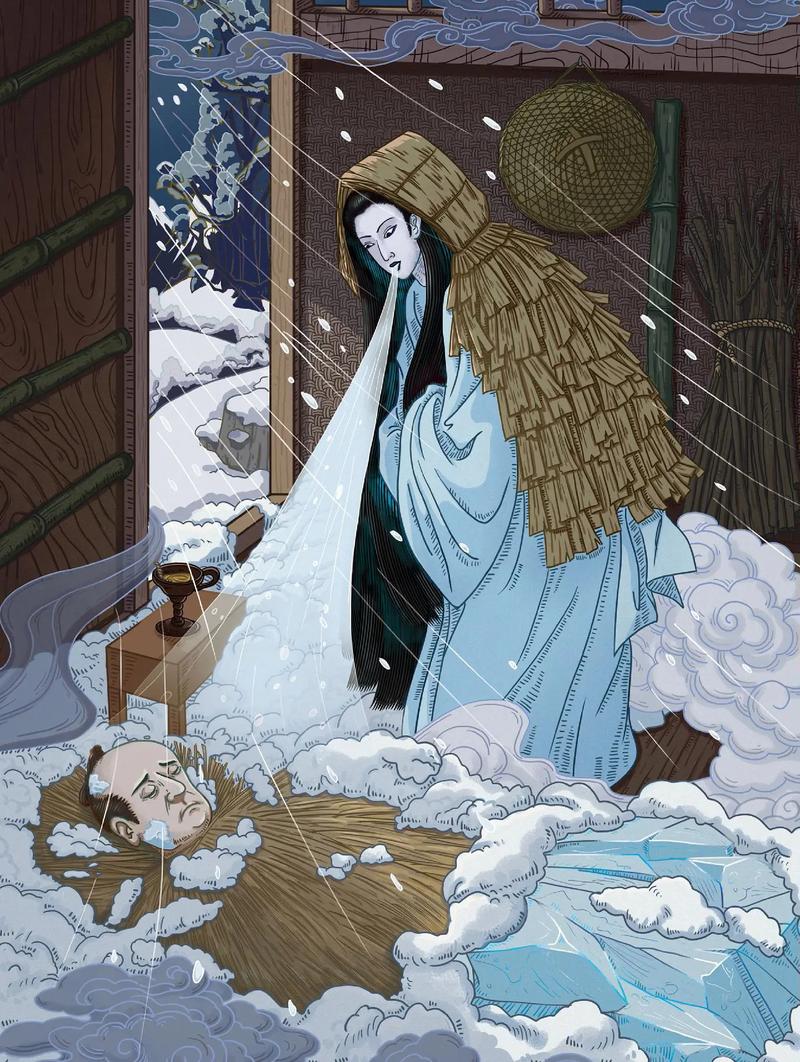 雨中迷雾,百鬼夜行,一幅图背后的奇幻遐想