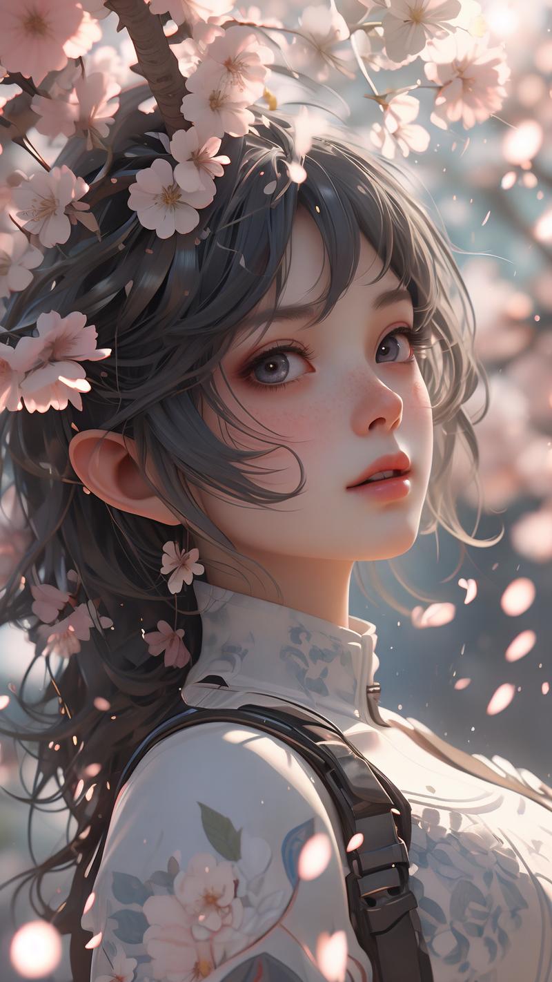 原创插画IMOMOE 樱花网站,带你走进梦幻的二次元世界
