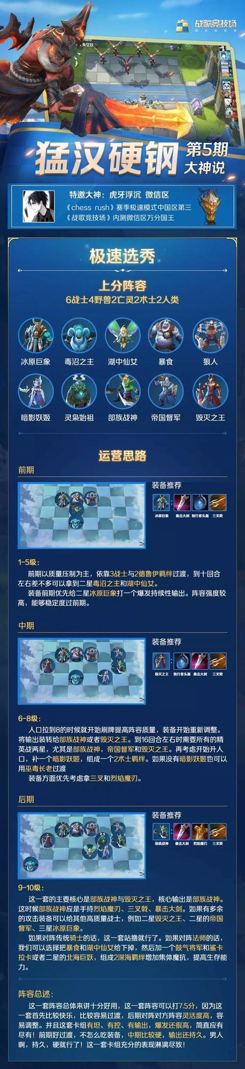 战歌竞技场6骑双术士阵容搭配推荐,6骑双术士装备及站位分享