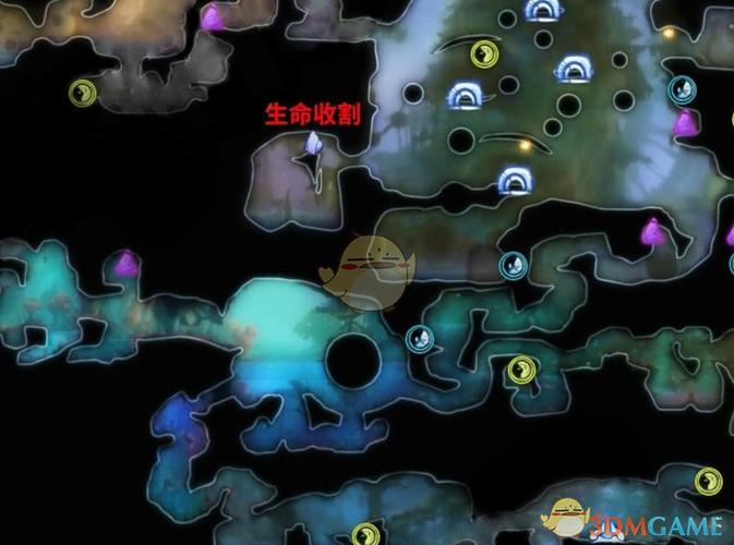 奥日与精灵意志地图攻略:如何利用高清地图高效完成全收集?